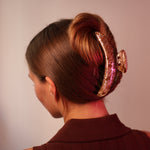 Заколка-краб Carla Maxi Mona Lisa Beige/Or