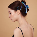 Заколка-краб Carla Maxi Bleu turquoise