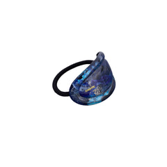 Резинка для волосся овальна Bleu turquoise